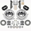 1957-60 Cadillac 11.88" Non-Drill Front Brake Kit - Black