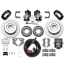 Big Ford New 12.19" 2.50" O/S Rear Park Brake Kit - Black
