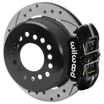 1978-88 GM G-Body 11" Drilled 2.62" OS Rear Brake Kt - Black