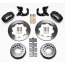 Mustang 8.8 12.19" Non-Drill Drag Race Brake Kit - Black