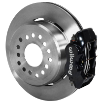 New 9" Ford 12.19" 2.5" OS Non-Drill Rear Kit P/Brake- Black