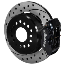 GM 12 Bolt 12.19" Drill 2.75/2.81" Rear Disc Brakes - Black