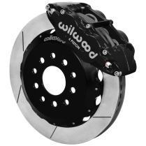 1988-96 Corvette 12.88" Non-Drilled Front Brake Kit - Black