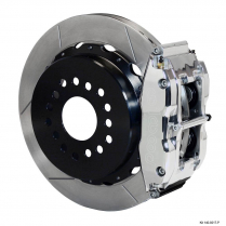 Big 9" Ford 13" 2.36" OS Non-Drill Rear Disc Brakes - Polish