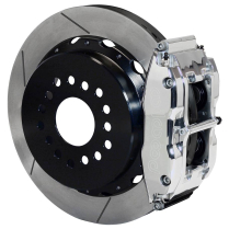 New 9" Ford 13" 2.50" OS Non-Drill Rear Brake Kit - Polish