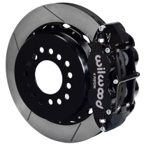 Mustang 8.8" 13" 2.5" OS Non-Drilled Rear Brake Kit - Black