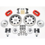 Pro Spindle 12.19" Drilled Front Brake Kit - Red