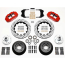 Pro Spindle 14" Drilled Front Brake Kit - Red