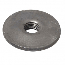 1/4" NPT Weld-In Flange Fitting - Mild Steel