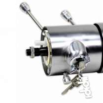 Universal Tilt 12" Shorty Steering Column with Key - Steel