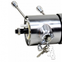 Universal Tilt 16" Shorty Steering Column with Key - Steel