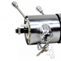 Universal Tilt 18" Steering Column w/Key & Shift - Steel