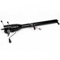 Universal Tilt 33" Steering Column w/Key & w/Shift - Black