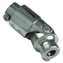 Polished SS Vibration & U-Joint - 5/8"-36 Spline x 3/4"-DD