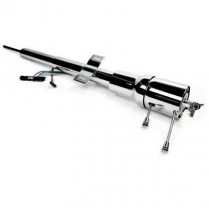 1970-74 Cuda Challenger Tilt Column w/Key w/o Shift - Chrome