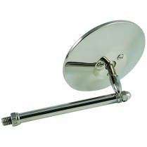 1932 Ford Open Car Stainless Steel Post Mirror