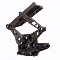 1967-70 Cougar Hinge Kit with Steel Trunk - Black