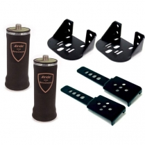 AirOverLeaf 2000 lb Side Frame Mount Bags for 2-1/2" Springs