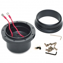 9 Bolt Installation Hub Kit for Late Ford Models - Black