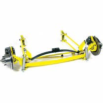 1928-31 Ford Car & Pickup Dropped Axle Kit - Plain Steel