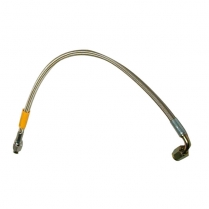 22" OAL 90 Deg Flex Line -3" AN Hose to 3" Female