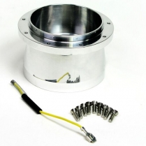 Steering Wheel 9 Hole Adapter GM 69 & Up w/o Button - Chrome