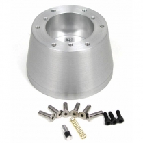 1963-66 & 68 Corvette 6 Bolt Steering Hub Adapter - Brushed