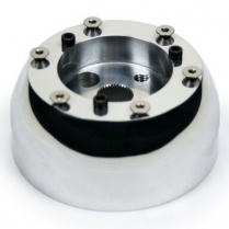 1953-62 Corvette 6 Bolt Steering Wheel Adapter - Polished