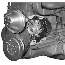 1955-62 Chevy 235 Mid Mount Alternator Bracket - Driver Side