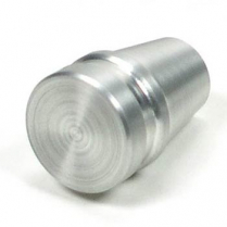 Dash Knob with 10/24" Threads - Brushed Aluminum