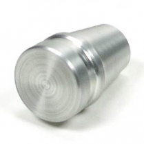 Dash Knob with 10/32" Threads - Brushed Aluminum
