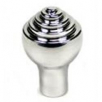 Deco Style Tilt Column 4-Way Flasher Knob - Chrome