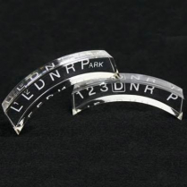 Acrylic Indicator w/o Pointer 3 Speed RH Drive Column