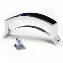 3 Speed Shift Indicator with Housing & Pointer - Chrome