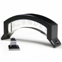 4 Speed Shift Indicator with Housing & Pointer - Black