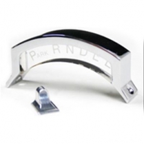 Shift Indicator 92-Up Ford AODE w/Housing - Chrome