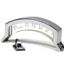 Shift Indicator w/Housing & Pointer Ford C4 & C6 - Chrome