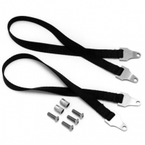 Pickup Tailgate 25" Long Check Straps