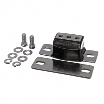 GM Transmission Mount Black Polyurethane Chrome Bracket