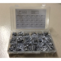 Stainless Hex Cap Bolt Kit - 500 Piece Assortment