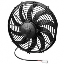 12" Pusher High Perf Curved Blade Electric Fan - 1381 CFM