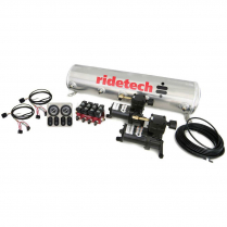 5 Gallon Analog Air Ride Compressor 4-Way Leveling System