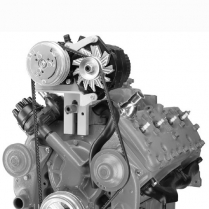 1950-53 Ford/Merc Car Flathead 3/8" Wide Belt A/C & Alt Brk