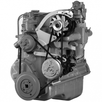 1953-54 Chevy 235 6 Cyl A/C & Alt Brackets - Drivers Side