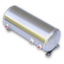 3 Gallon Aluminum Air Tank - Two 1/4" Ports & One 1/8" Port