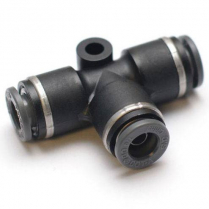 Airline Tee Fitting - 1/4" OD x 1/4" OD x 1/4" OD Airline
