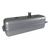 Universal Coated Steel Fuel Tank w/Billet Cap & Neck- 18 Gal