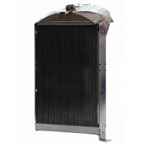 1933-34 Ford Stock Height Radiator for Flathead Engine w/o A
