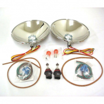 1933-34 Ford Car & P/U Headlight Reflector Kit w/Turn Signal