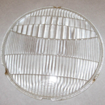 1933-34 Ford Car & Pickup Glass Headlight Lens with Script